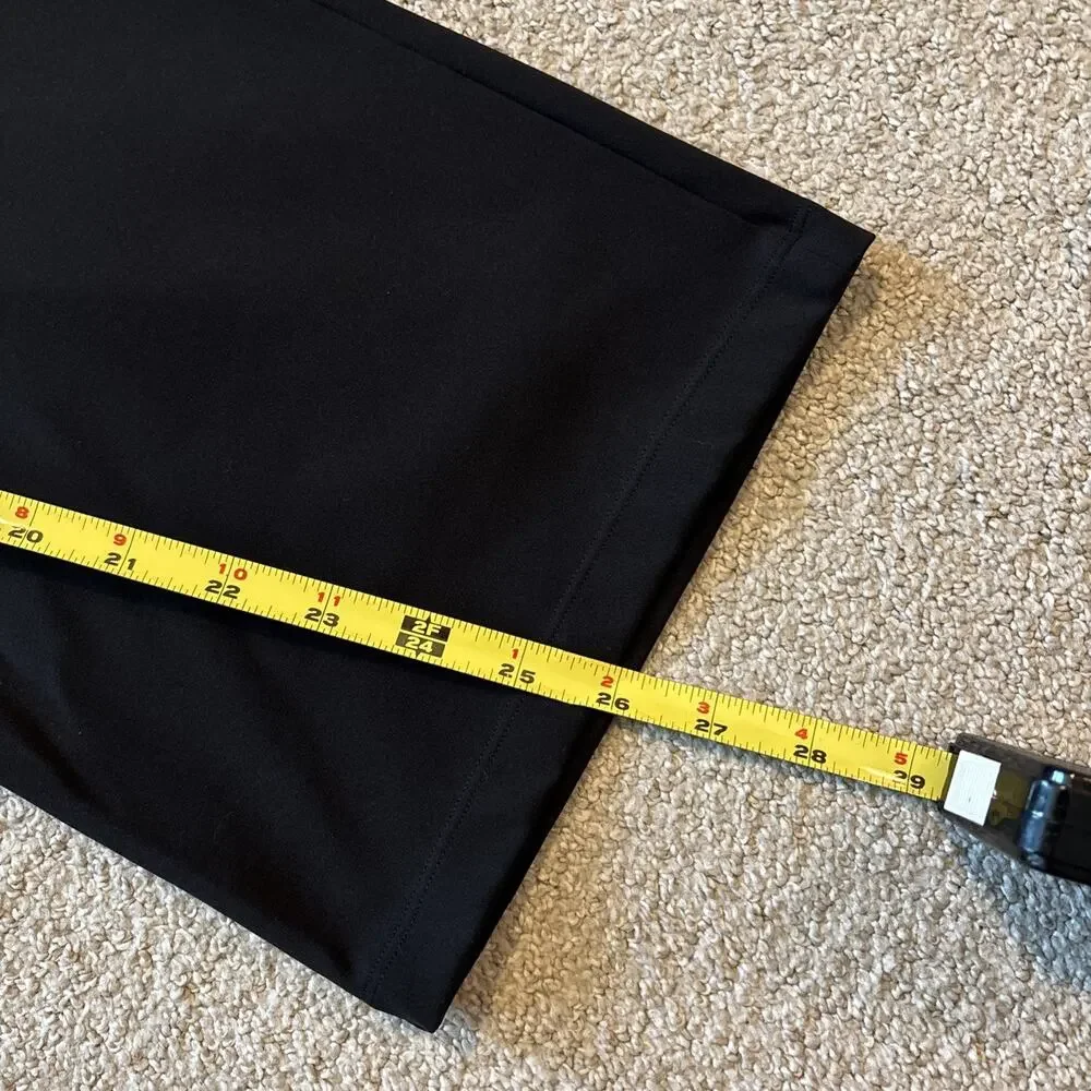 Lululemon Pants Women’s Sz 14 Black Smooth Fit Pull On High Rise Work Preppy - Picture 6 of 9